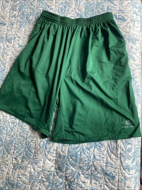 Green Easton athletic shorts